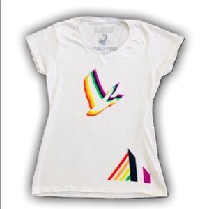 Andy Warhol Style Pop Art Grey Goose Vodka Fitted T-shirt size Small